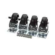 NORLAKE Caster Kit Plate Type (Set Of 160620